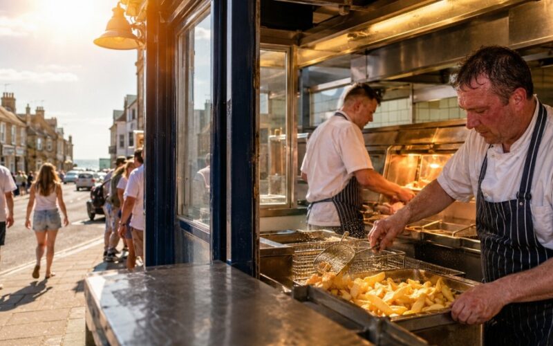 heatwave impact on uk chippies