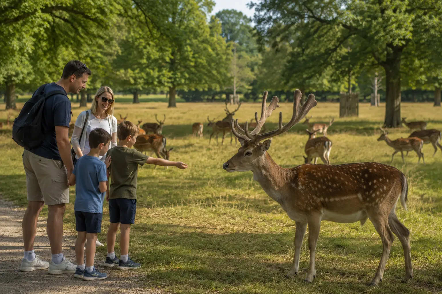 richmond park deer warning